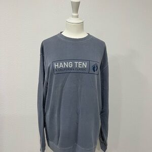 Hang Ten Gray Crew Neck Sweatshirt